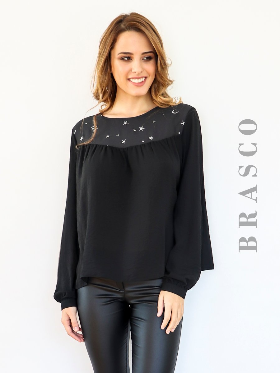 Blusas con canesu on sale